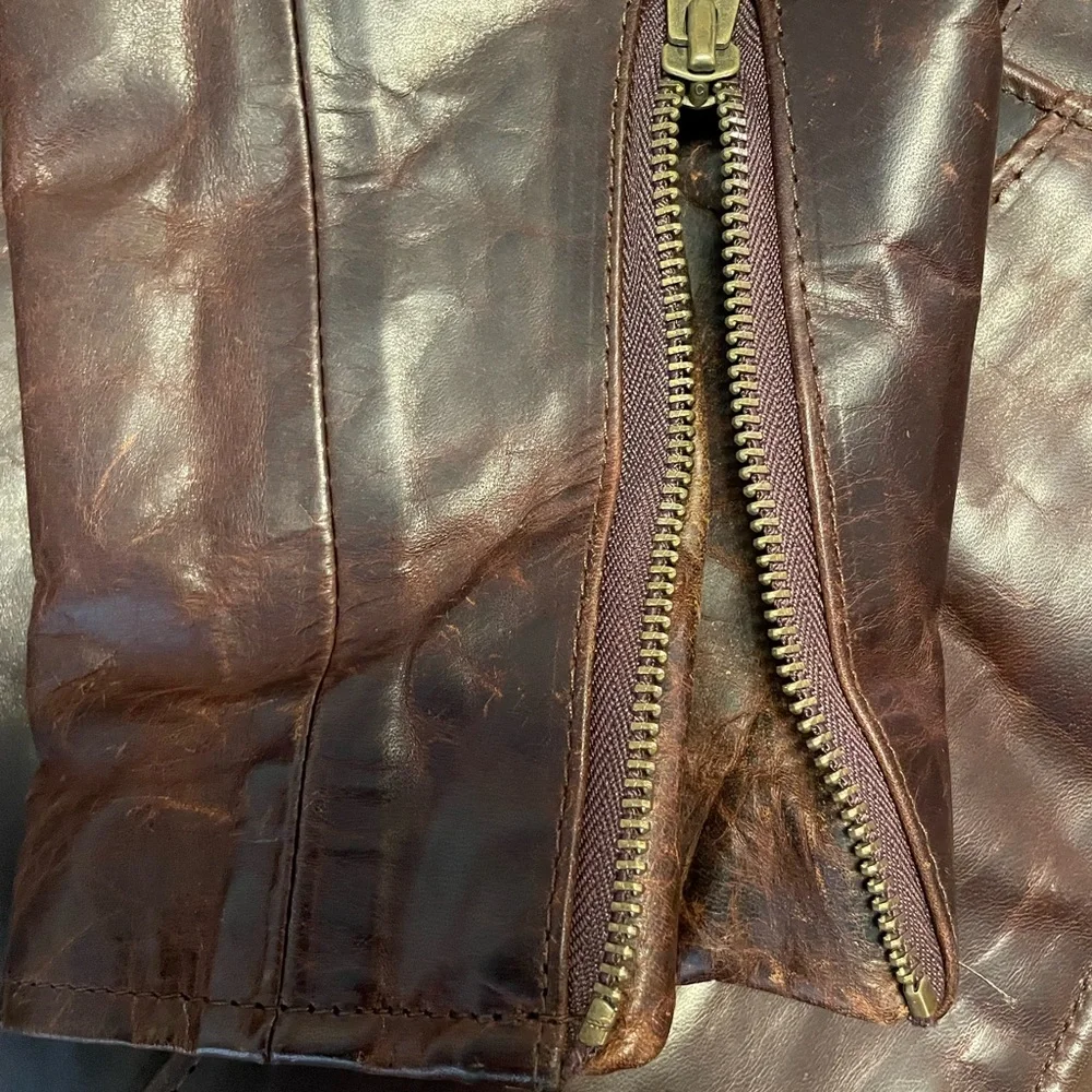 ** SOLD ** SCHOTT NYC PERFECTO MODEL 619 LIGHTWEIGHT BIKER JACKET - Picture 14 of 16